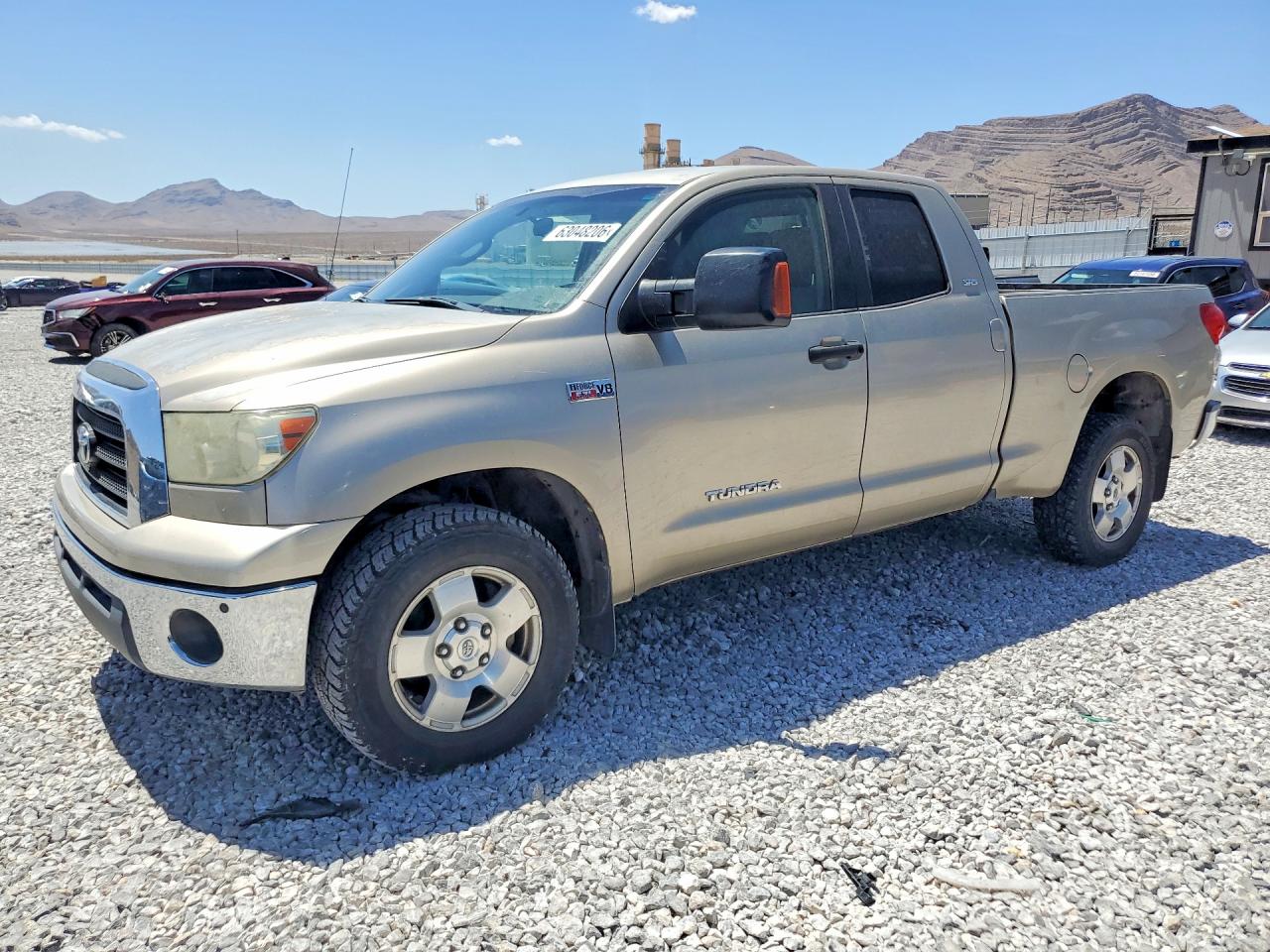 2007 Toyota Tundra Sr5 Tan vin: 5TFBV54167X018014