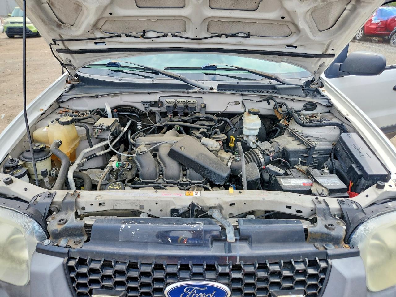 2006 Ford Escape Xlt White vin: 1FMCU93196KA44680