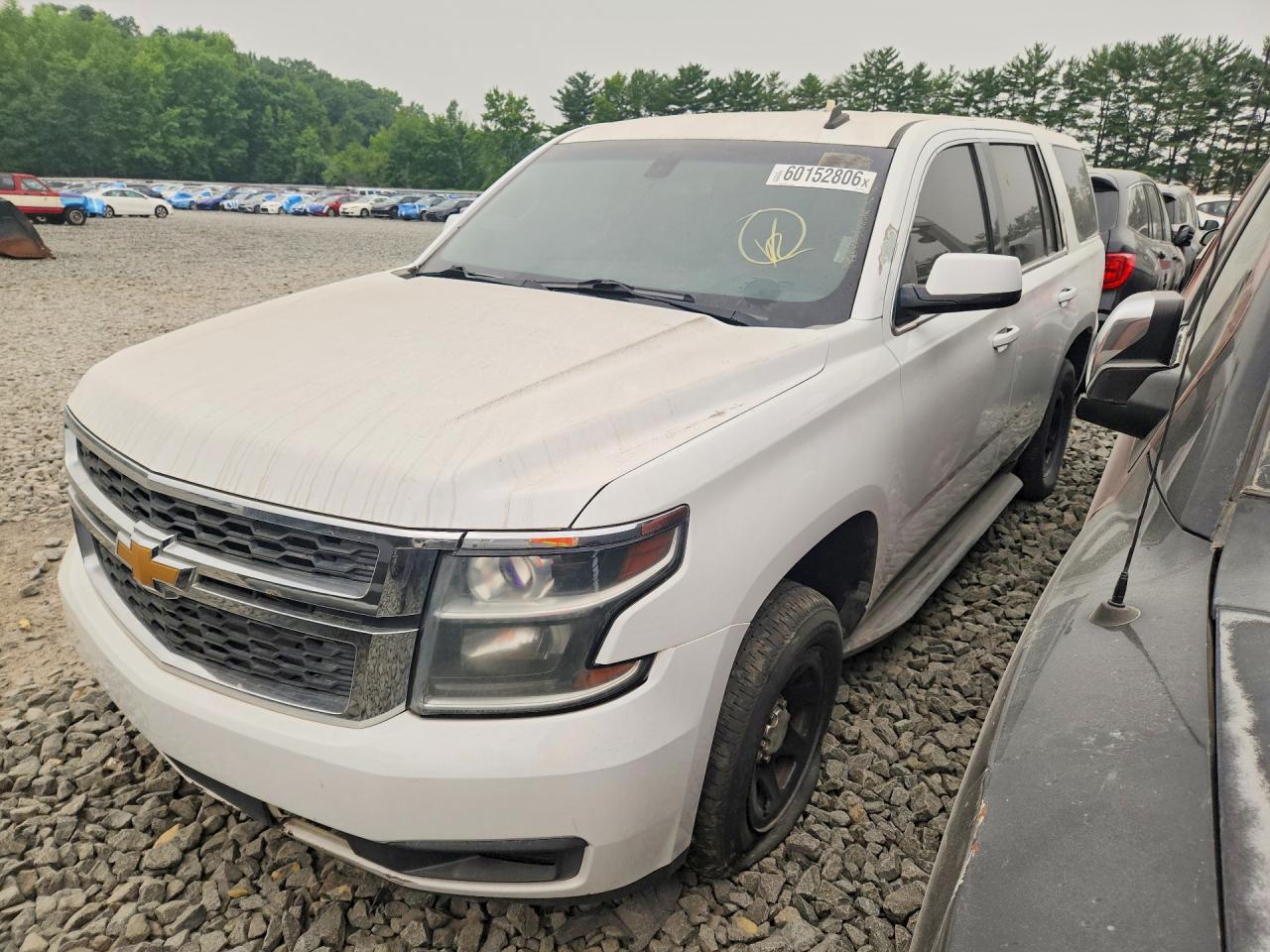 2015 Chevrolet Tahoe Police White vin: 1GNLC2EC6FR257176