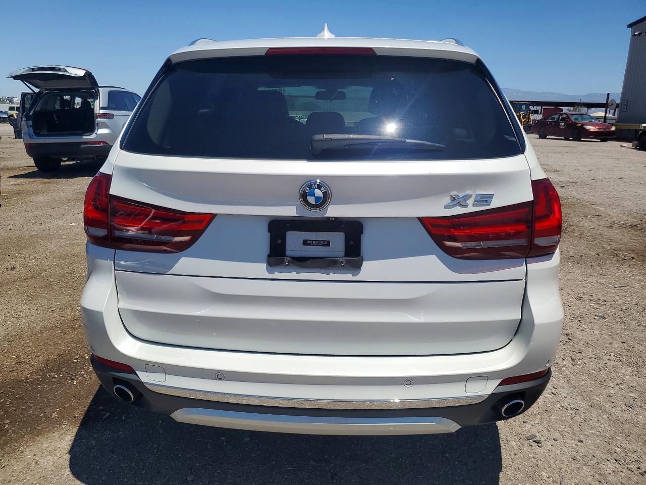 2014 Bmw X5 Sdrive35i White vin: 5UXKR2C55E0C00396