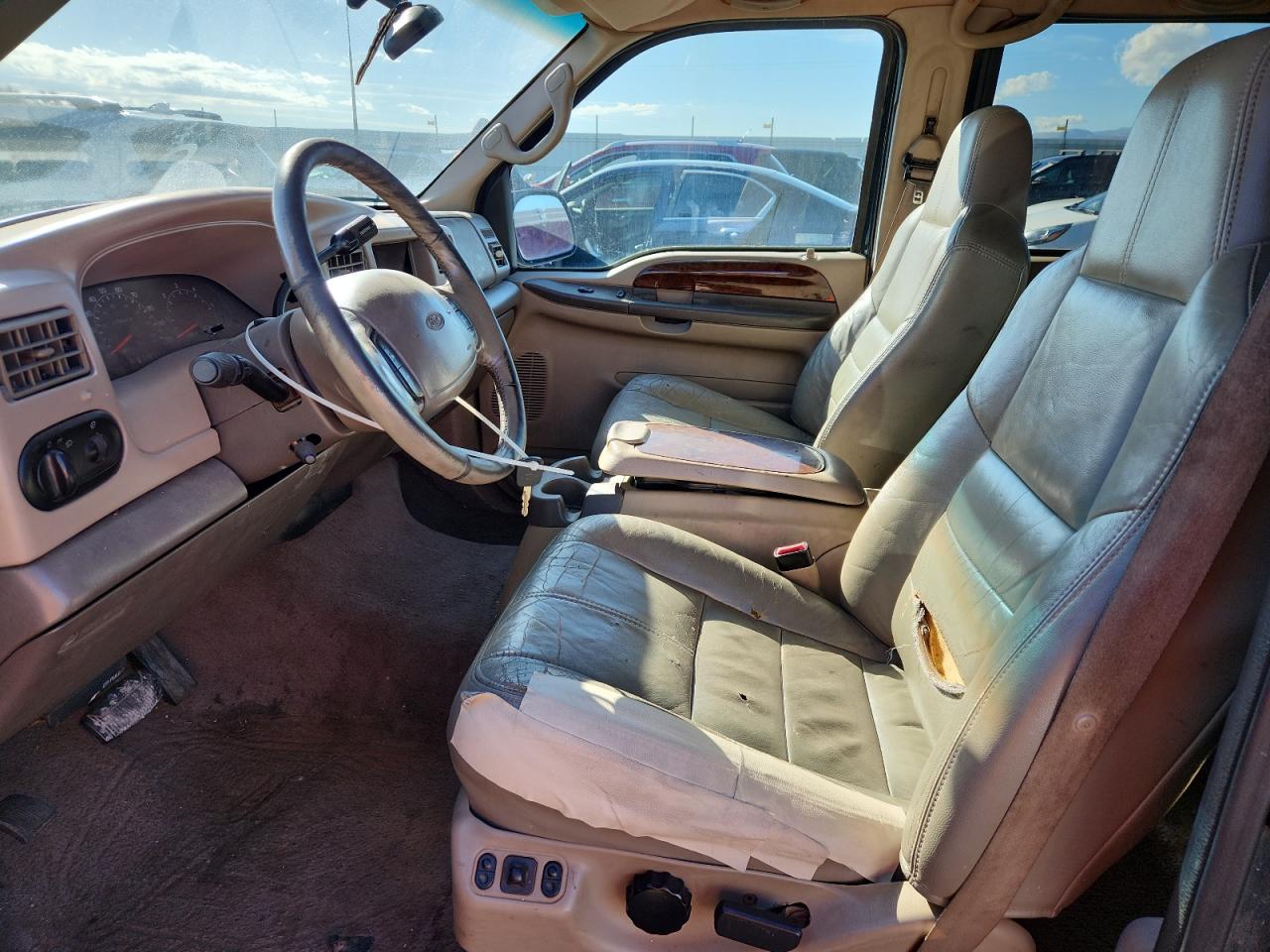 2000 Ford Excursion Limited Синий vin: 1FMNU42SXYEE50636