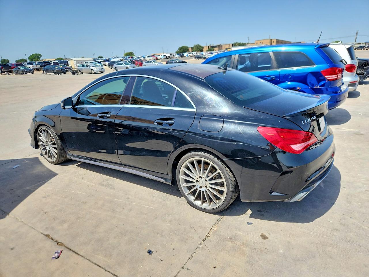 2014 Mercedes-benz Cla 45 Amg Black vin: WDDSJ5CBXEN029232
