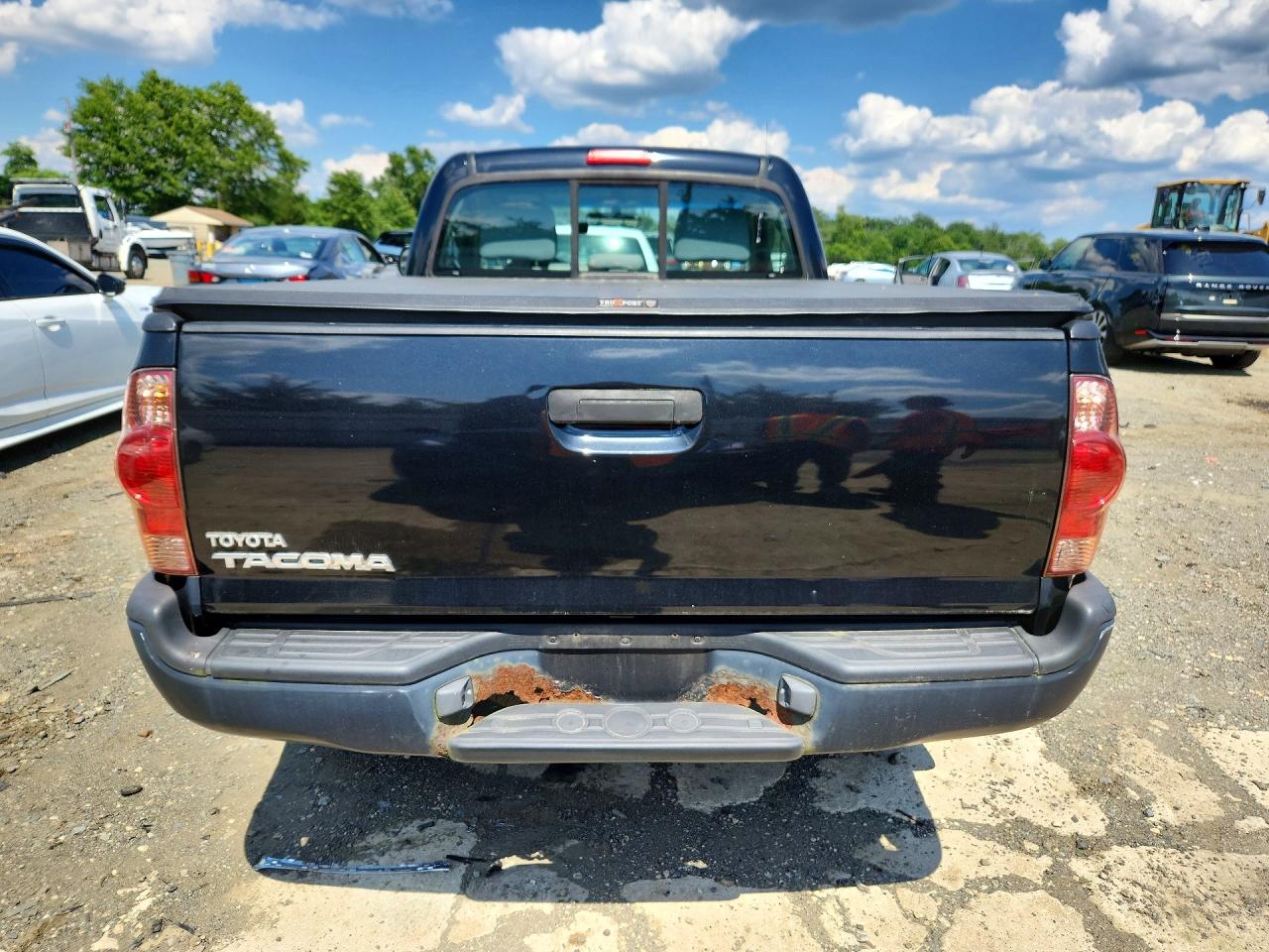 2008 Toyota Tacoma Base Black vin: 5TEPX42N88Z572780