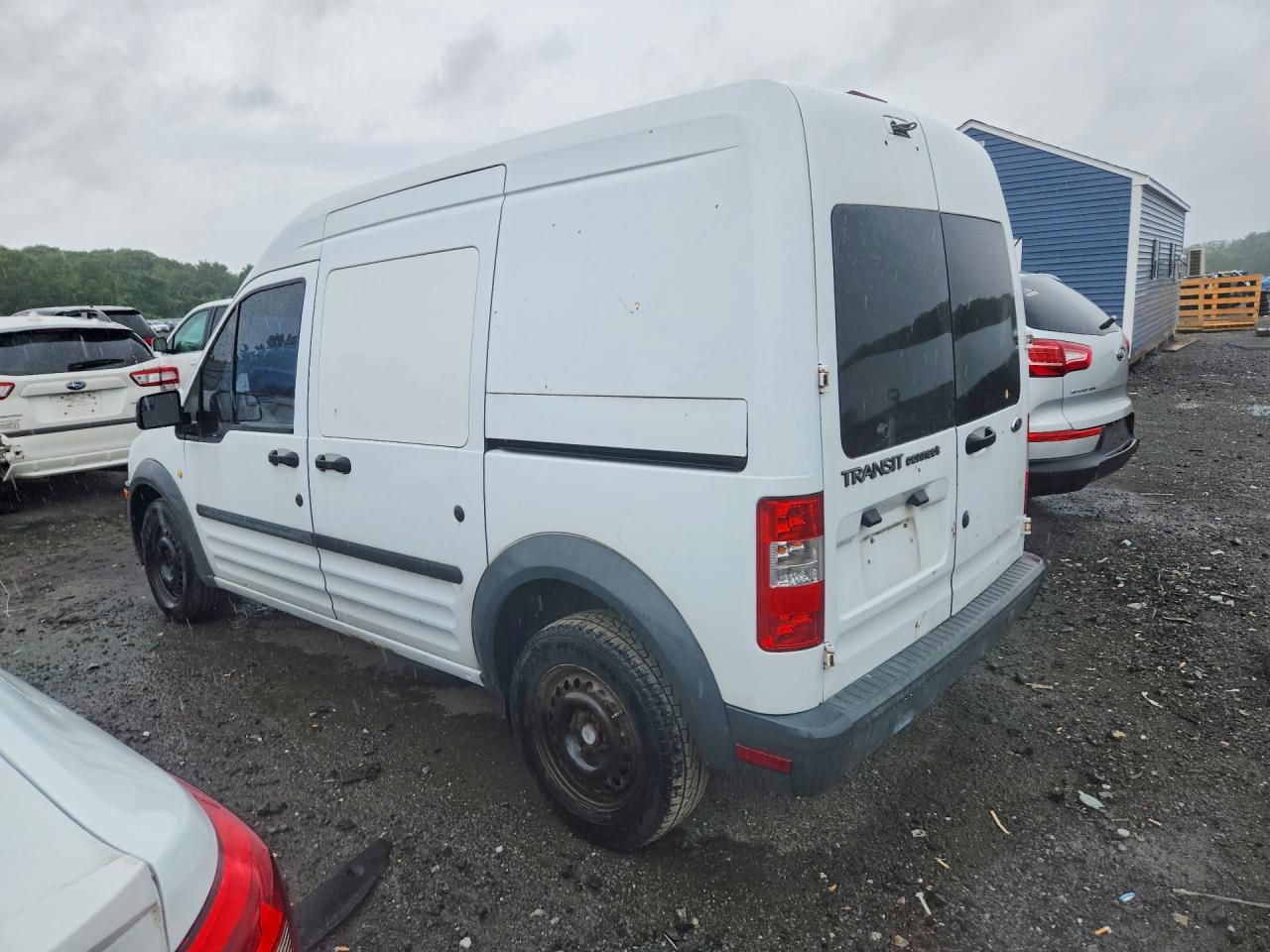 2013 Ford Transit Connect Xl White vin: NM0LS7CN8DT159423