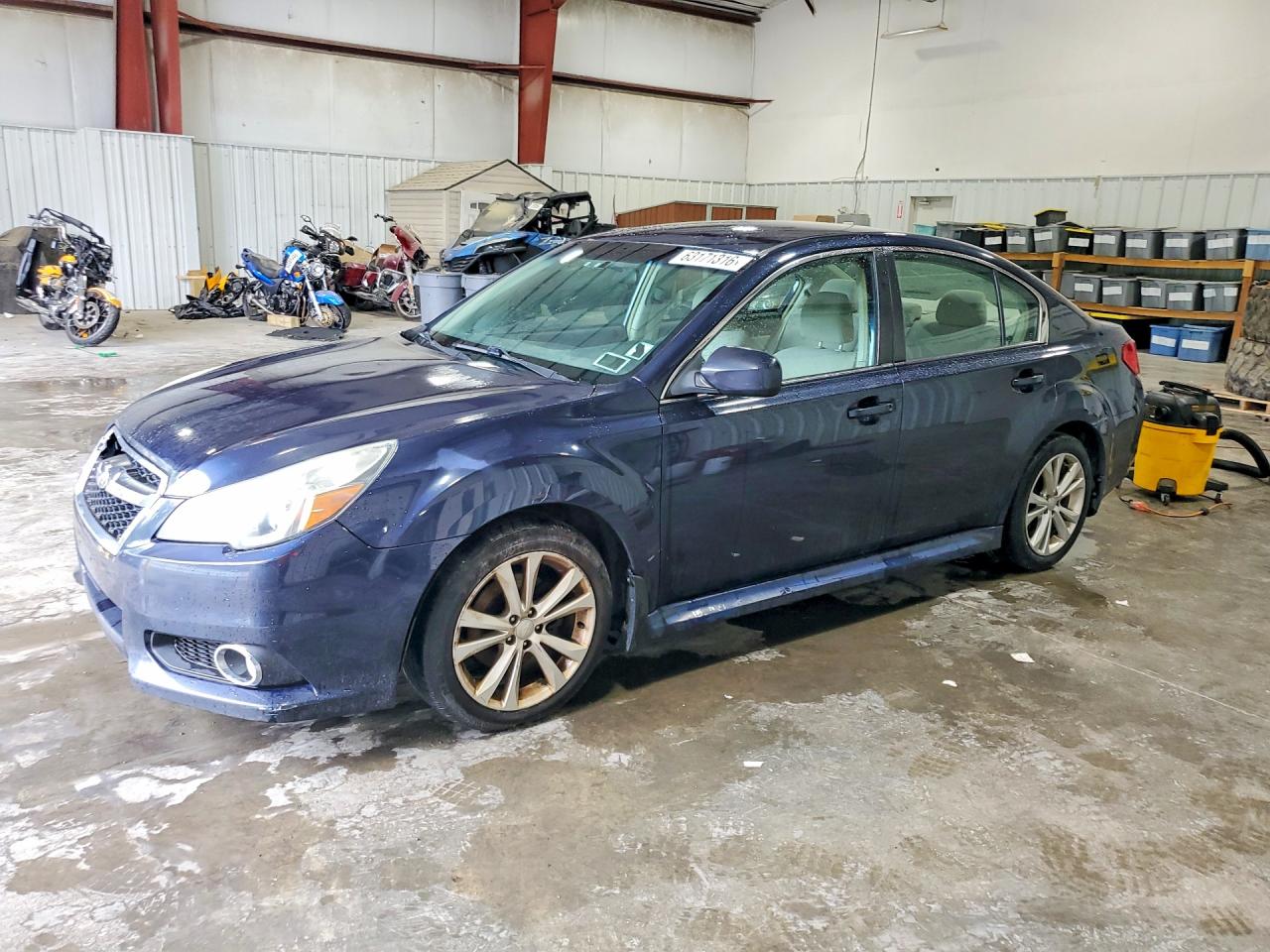 2013 Subaru Legacy 2.5i Premium Blue vin: 4S3BMBC67D3021991