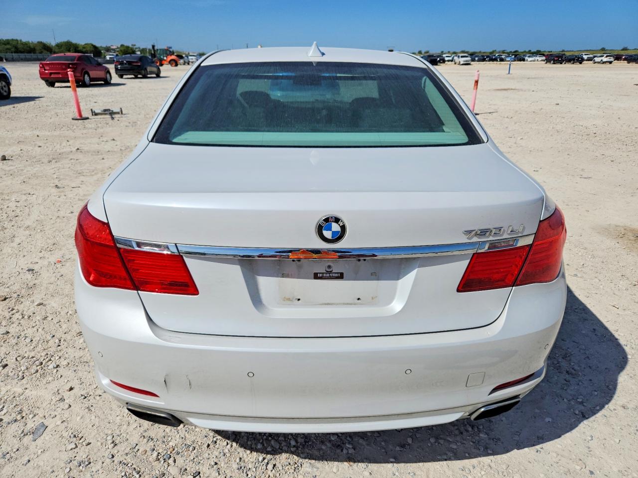 2012 Bmw 750 Li White vin: WBAKB8C58CC964497