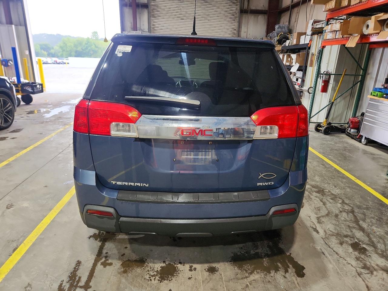 2012 Gmc Terrain Sle Blue vin: 2GKFLREK3C6212231