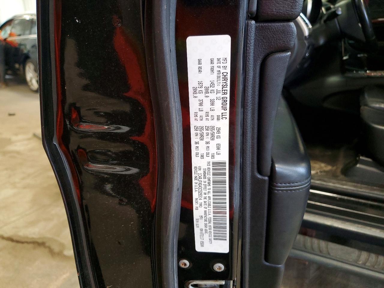 2013 Jeep Grand Cherokee Laredo Черный vin: 1C4RJFAG4DC529314