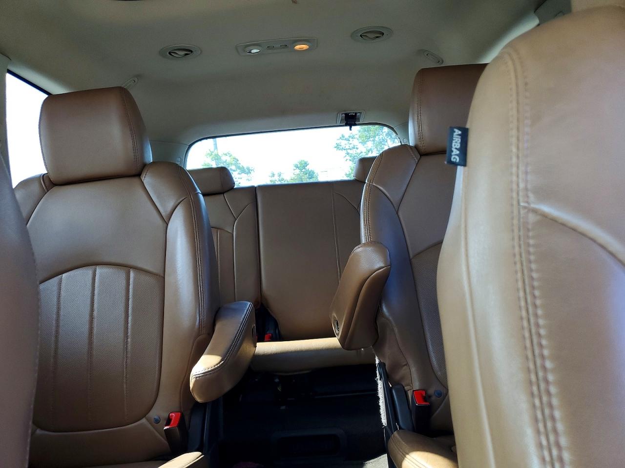 2014 Buick Enclave White vin: 5GAKRBKDXEJ327096