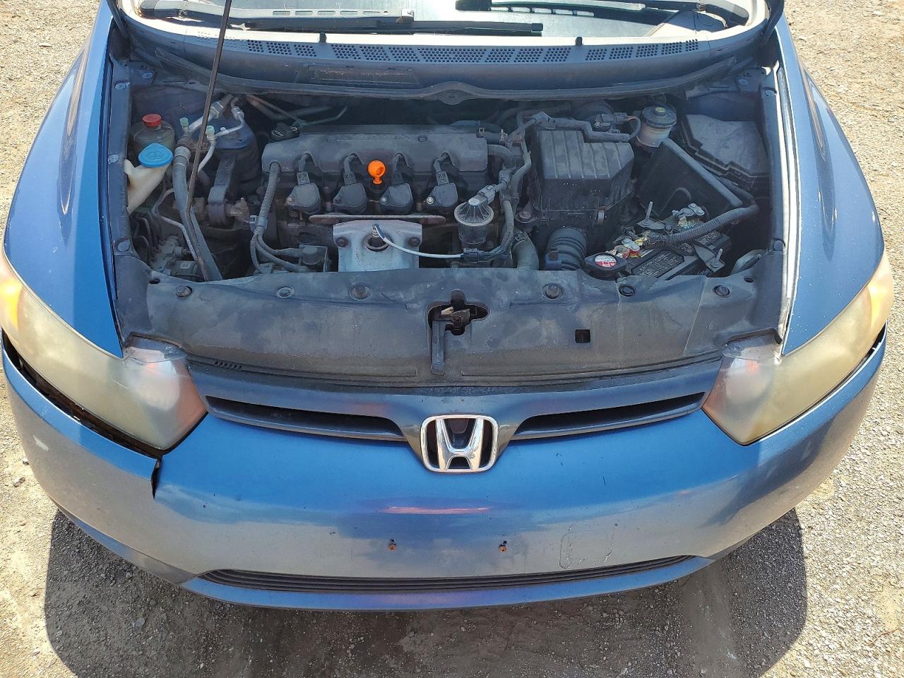 2008 Honda Civic Lx Blue vin: 2HGFG12688H551945
