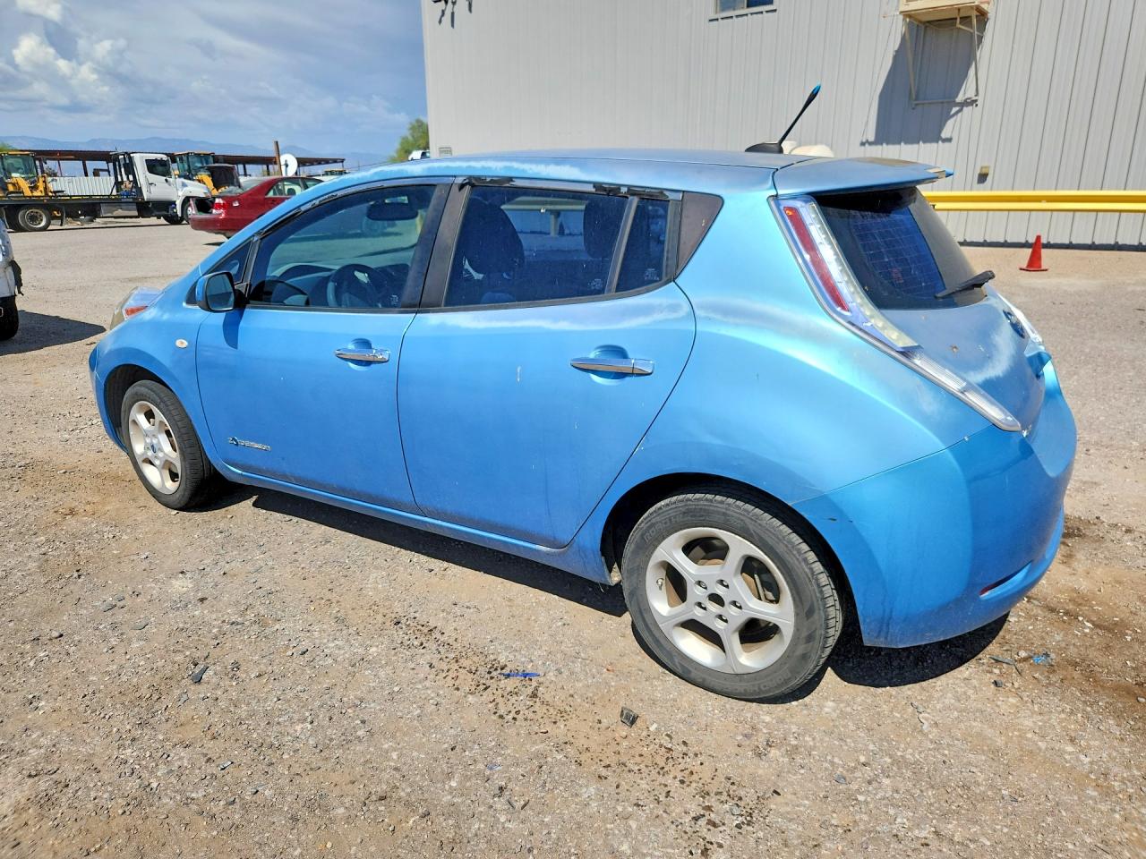 2011 Nissan Leaf Sv Синий vin: JN1AZ0CP3BT002560