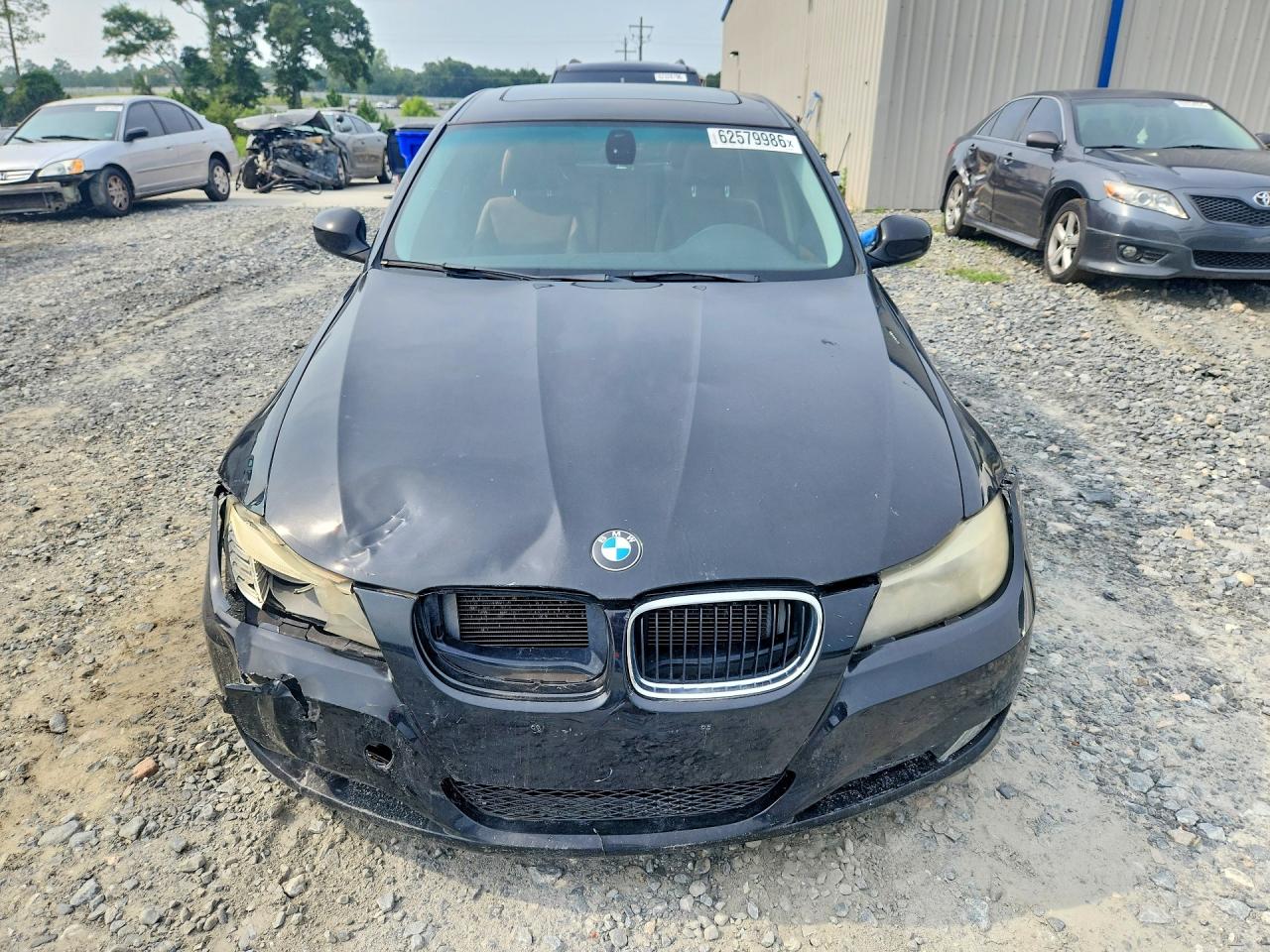 2011 Bmw 328 I Sulev Черный vin: WBAPH5G52BNM80163