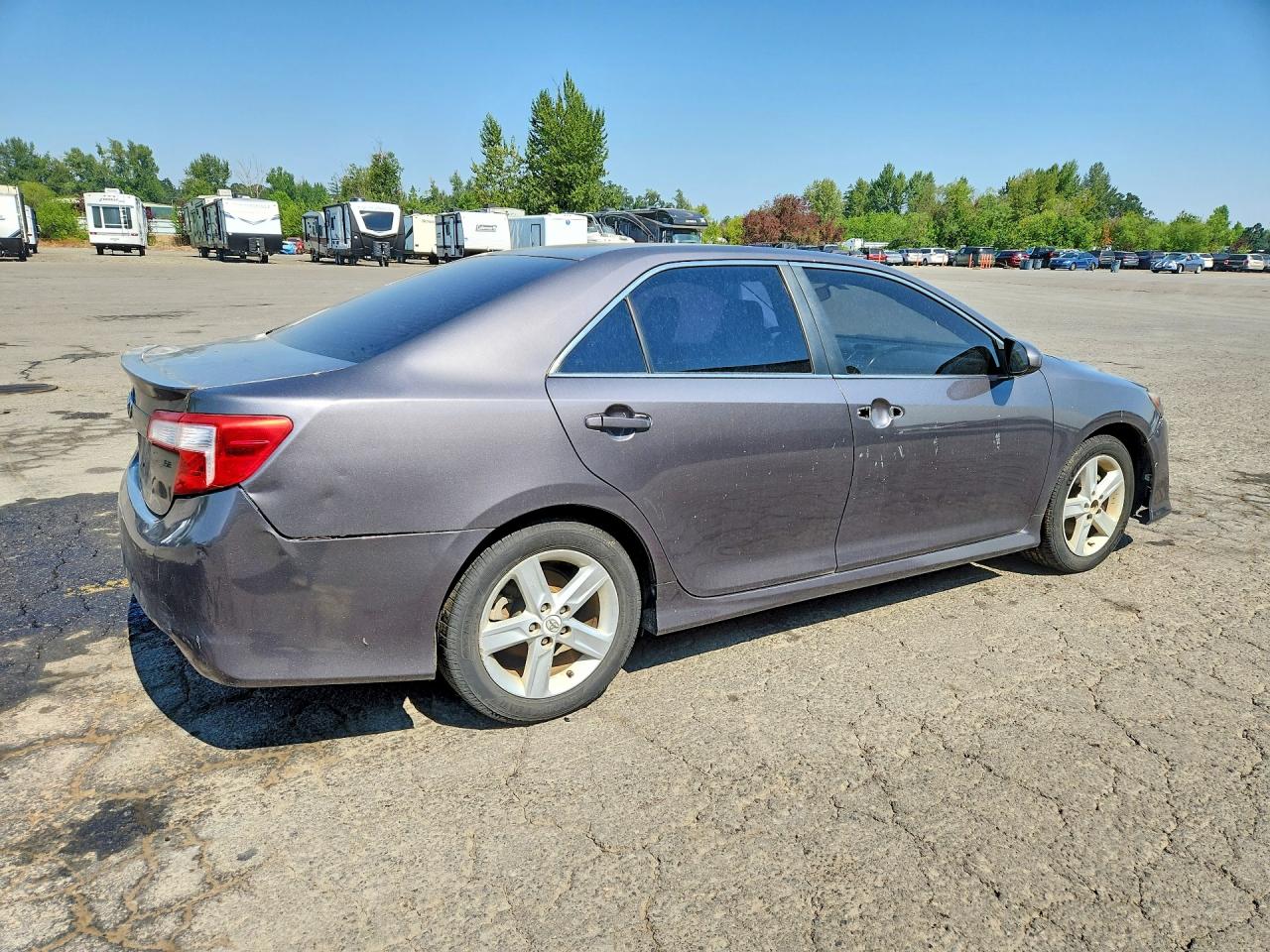 2013 Toyota Camry Se Gray vin: 4T1BF1FK5DU290641