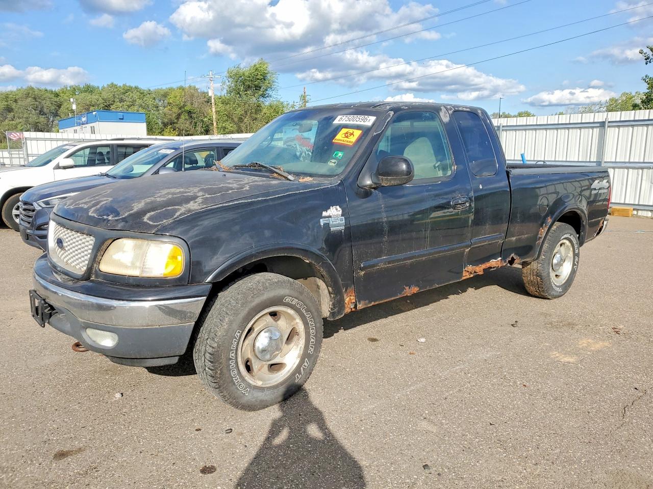 2004 Ford F-150 Heritage Classic Black vin: 2FTRX18L5XCA80101