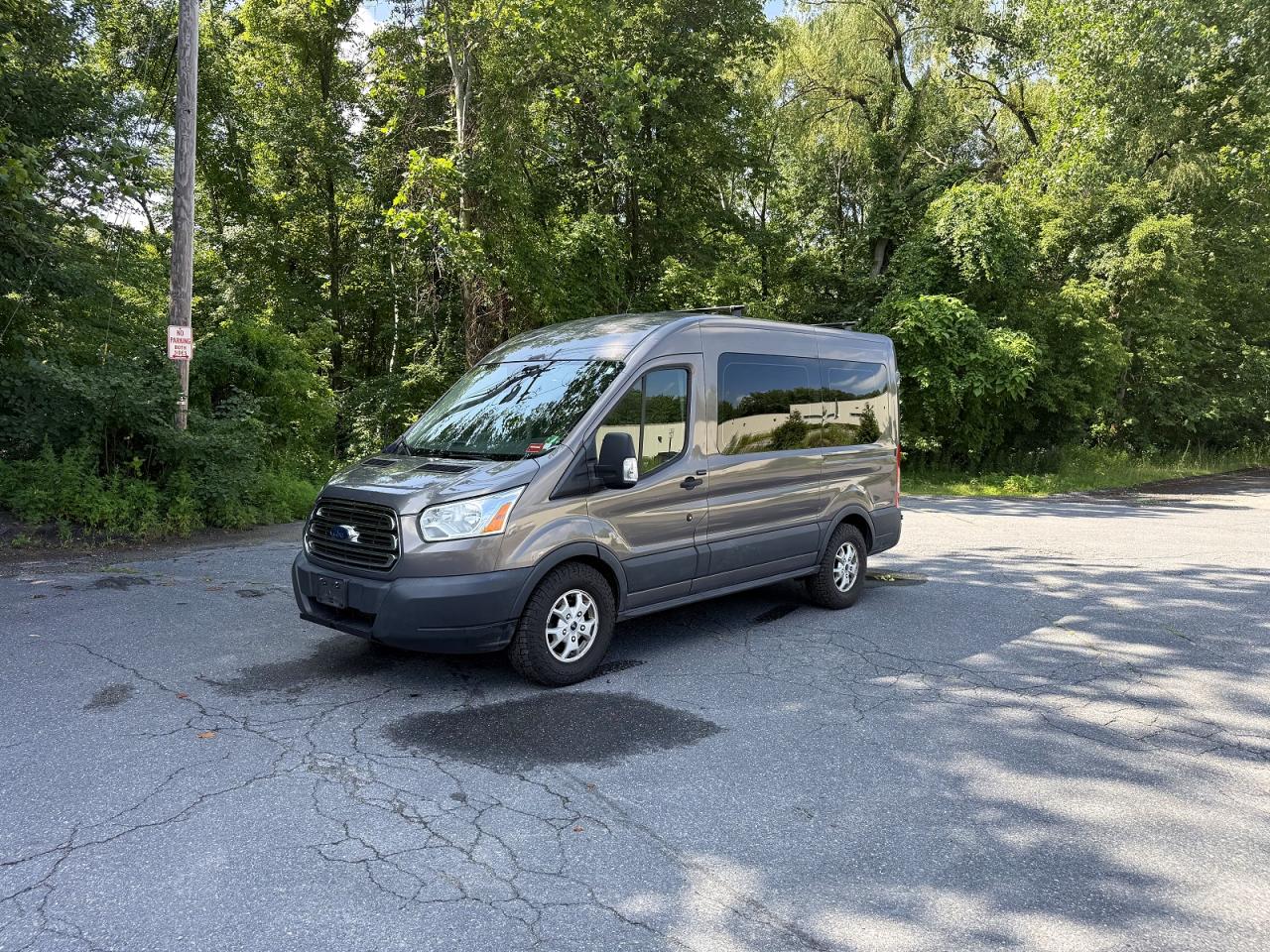 2015 Ford Transit T-150 Charcoal vin: 1FMZK1CG6FKB18322