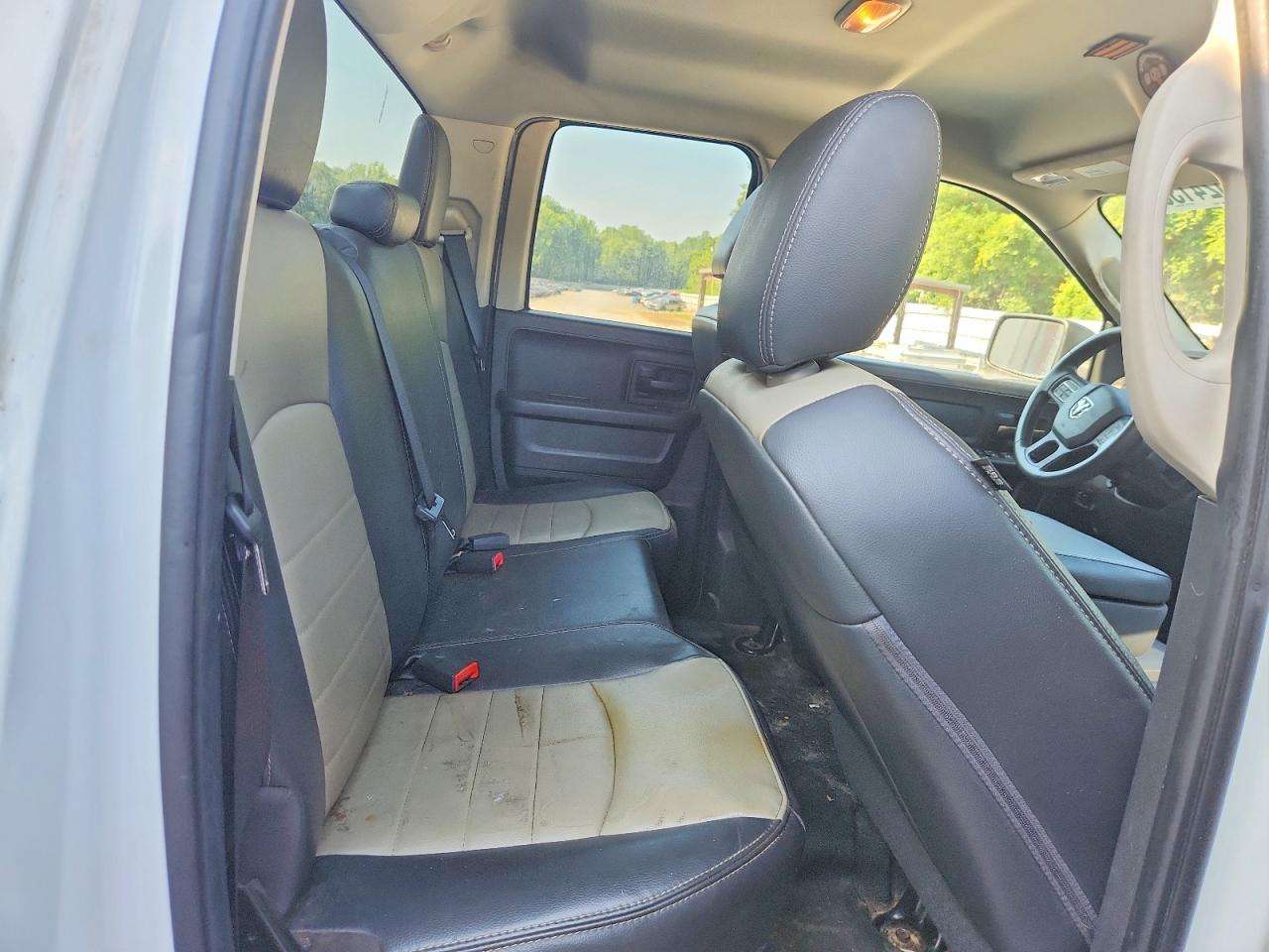 2012 Dodge Ram 1500 St White vin: 1C6RD7FP0CS324719