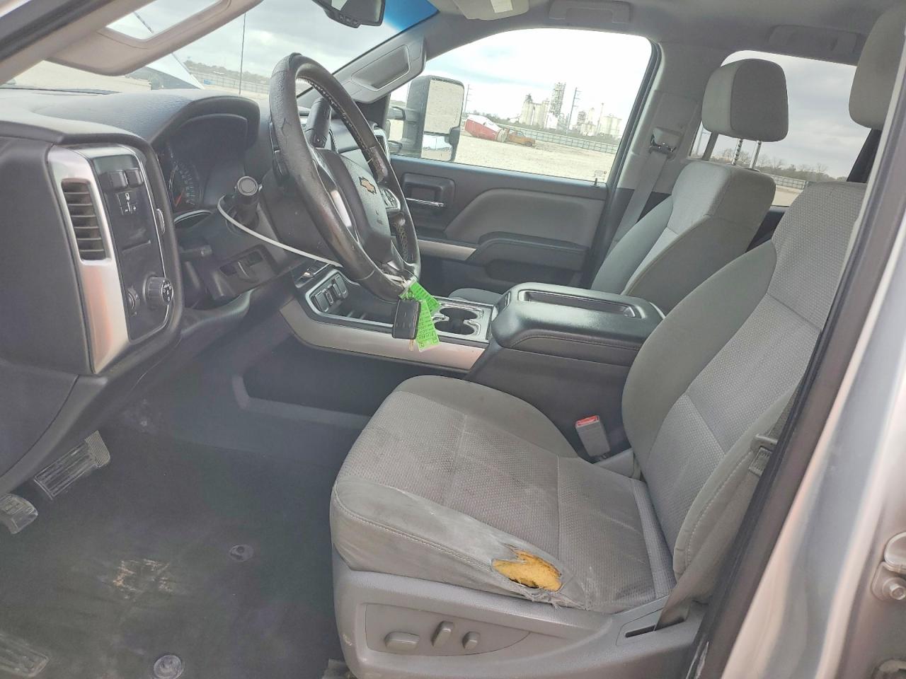 2015 Chevrolet Silverado C2500 Heavy Duty Lt Silver vin: 1GC2CVE86FZ539514