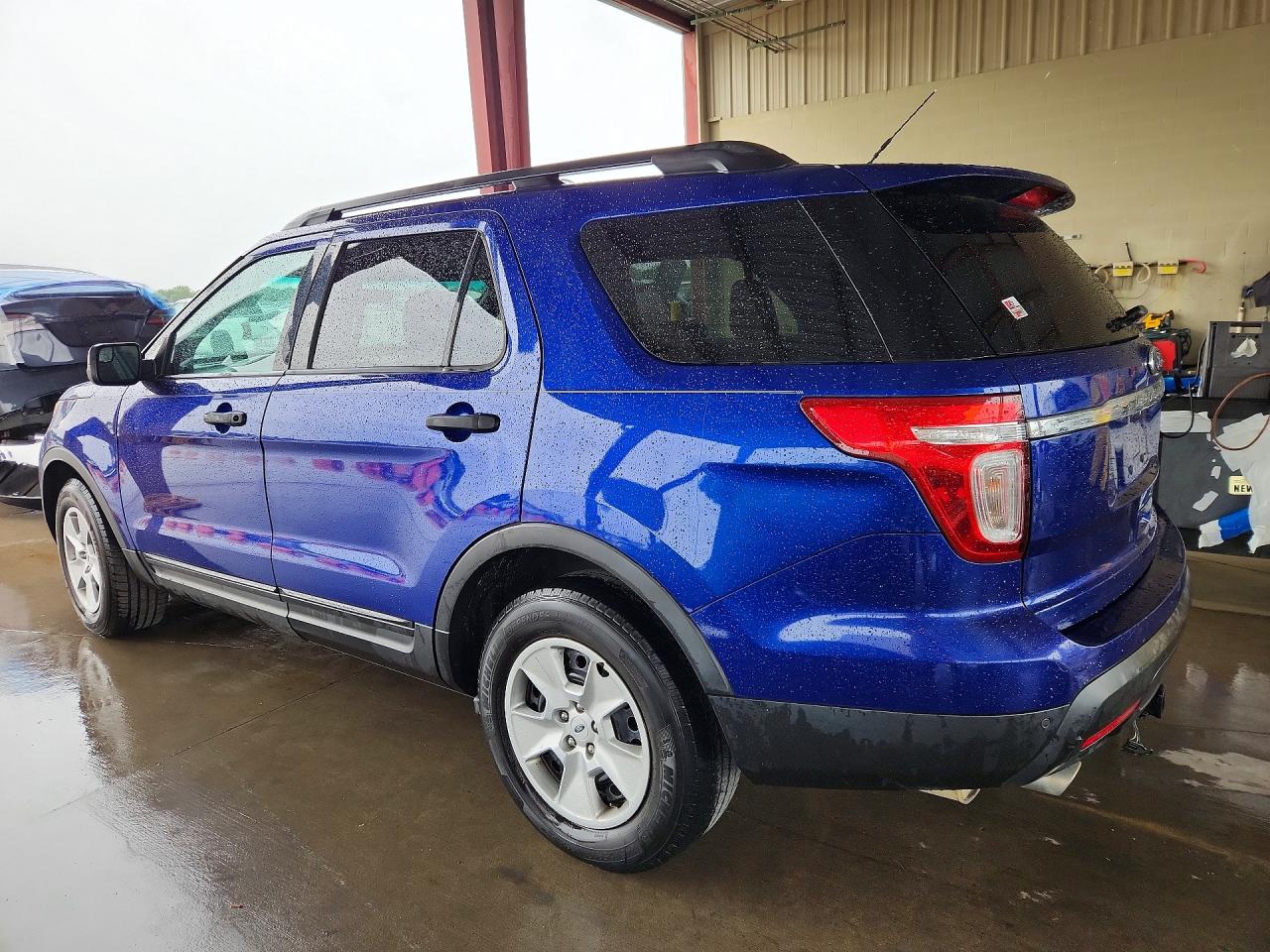 2014 Ford Explorer Синий vin: 1FM5K7B82EGC38986