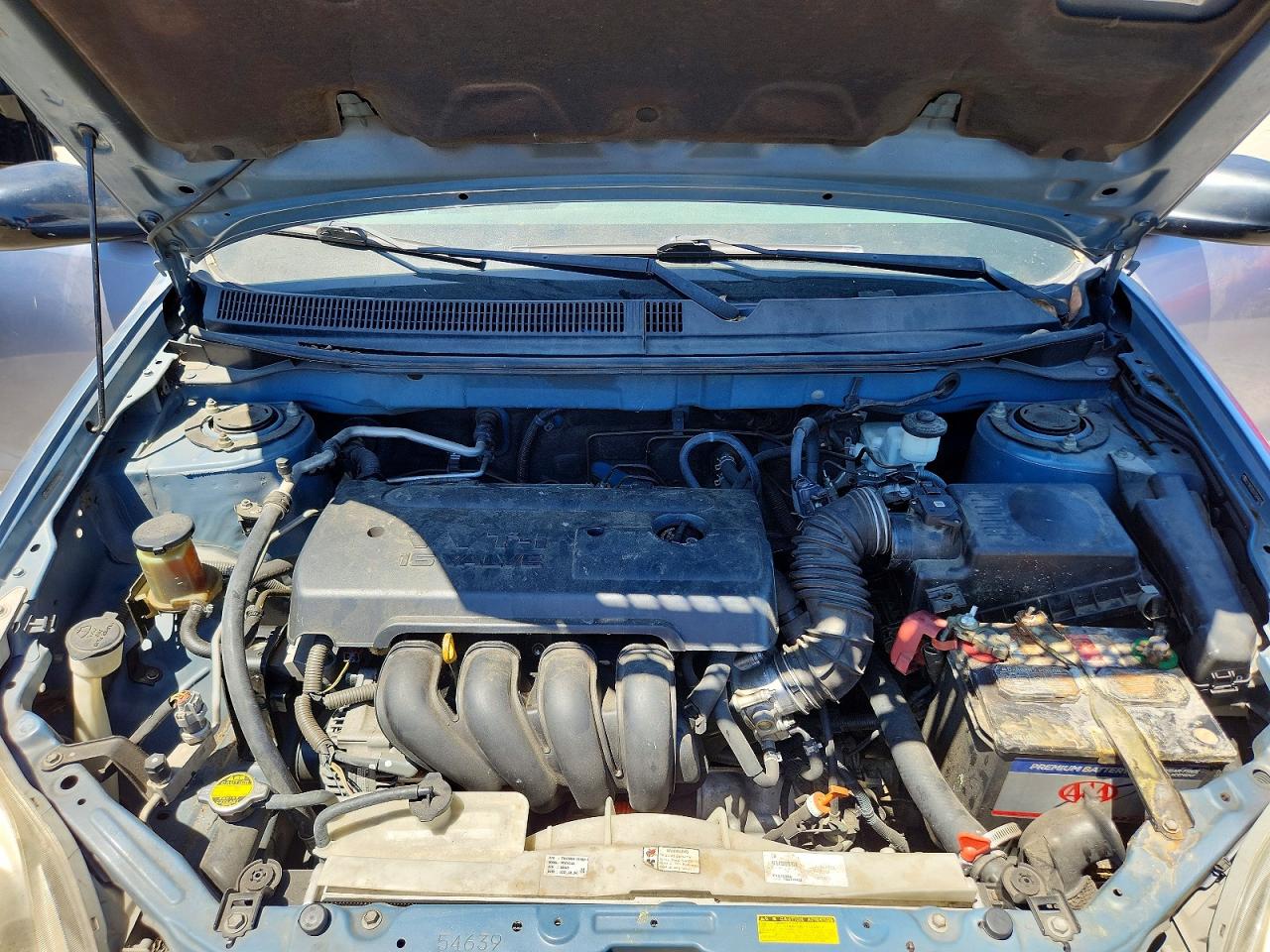 2007 Toyota Corolla Matrix Xr Blue vin: 2T1KR32E67C644014