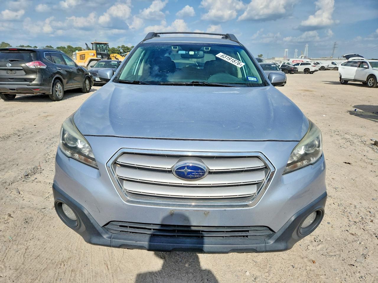 2015 Subaru Outback 2.5i Premium Silver vin: 4S4BSAHC5F3245130