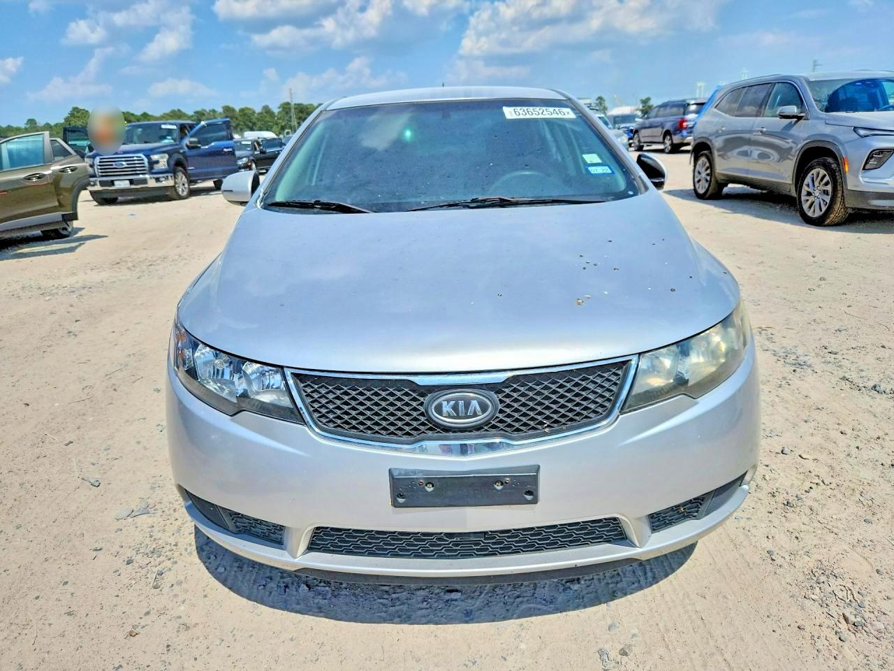 2011 Kia Forte Ex Silver vin: KNAFU4A20B5449431