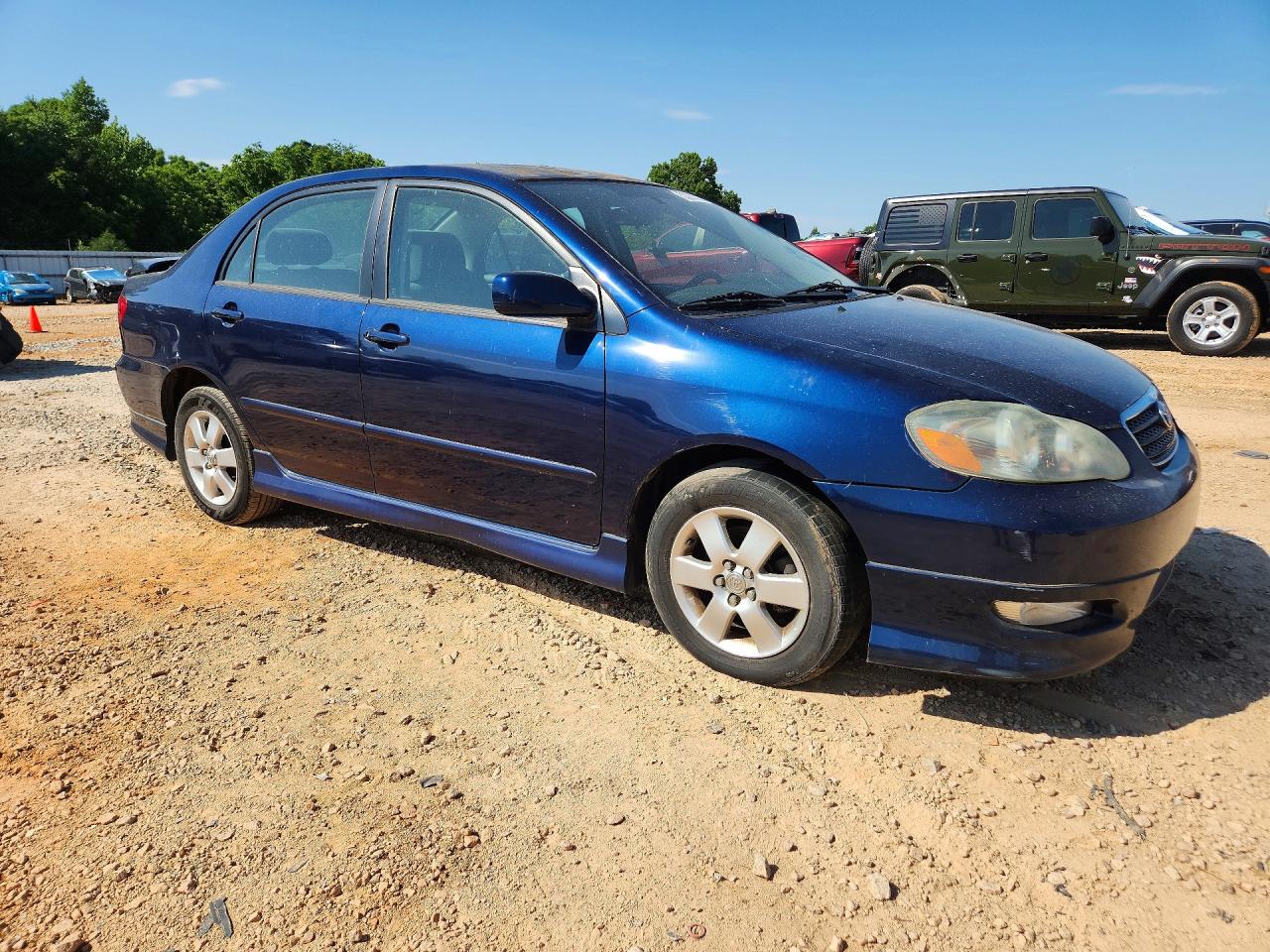 2006 Toyota Corolla S Синий vin: 1NXBR32E96Z730026