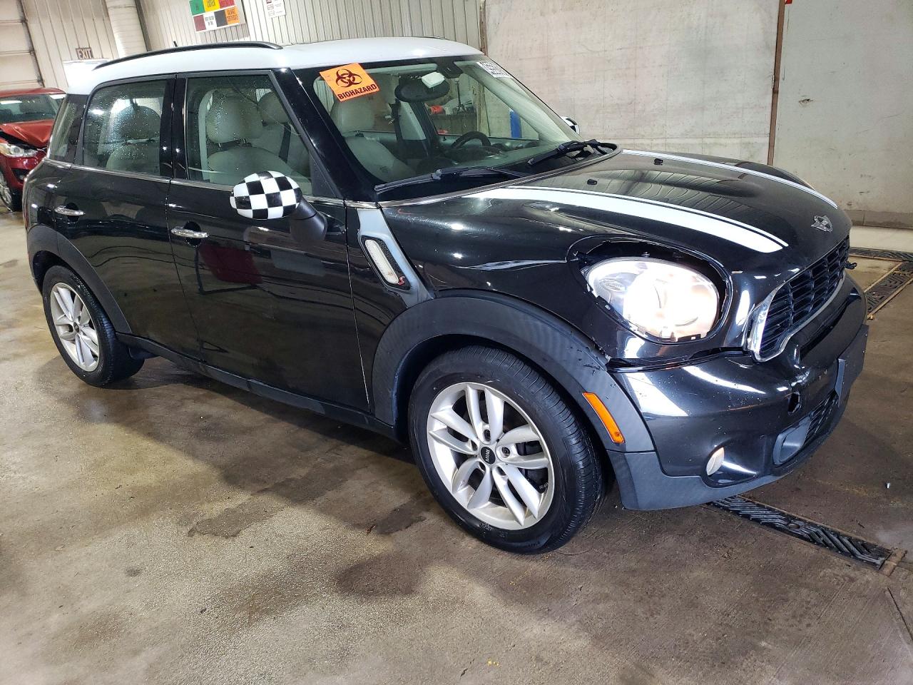 2014 Mini Cooper S Countryman Черный vin: WMWZC5C5XEWP39686