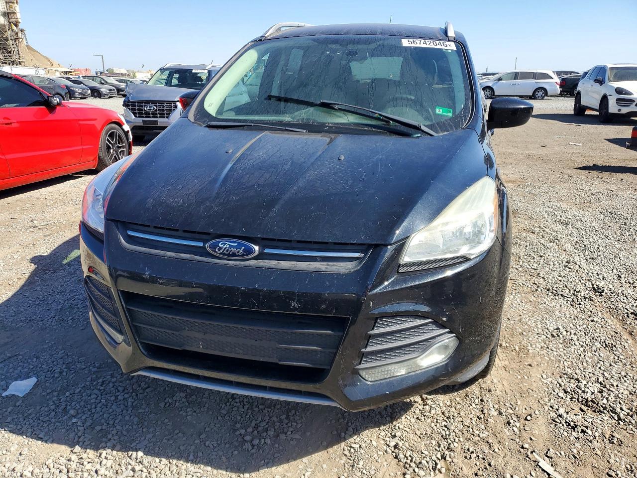 2015 Ford Escape Se Black vin: 1FMCU0G7XFUA23349