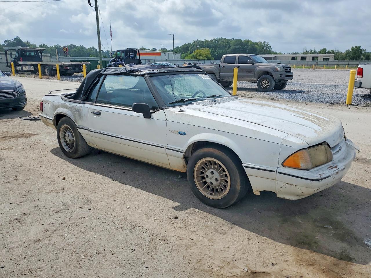 1993 Ford Mustang Lx White vin: 1FACP44M5PF111802