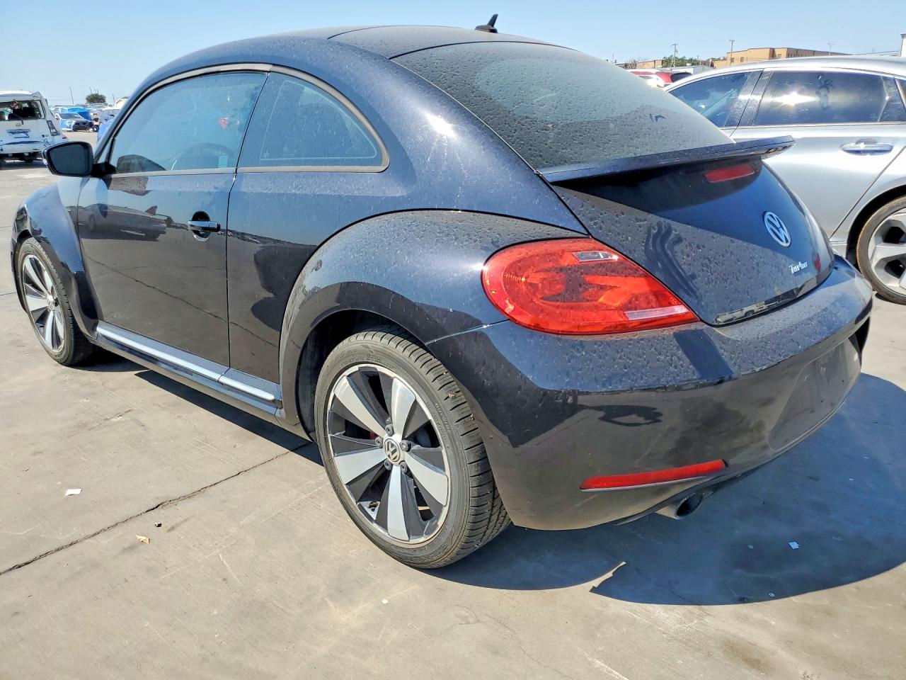 2012 Volkswagen Beetle Turbo Black vin: 3VWV67AT9CM617286