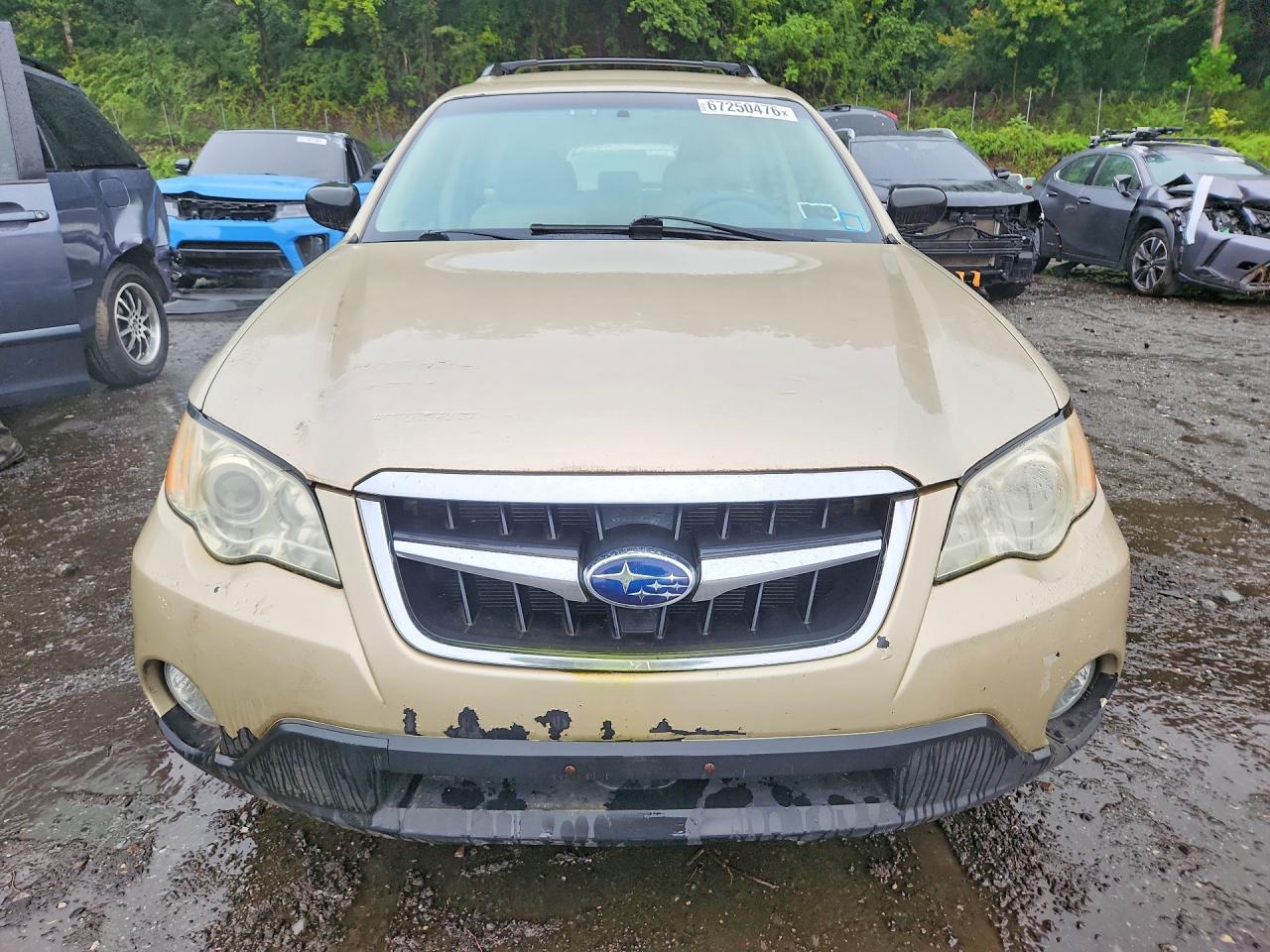 2008 Subaru Outback 2.5i Gold vin: 4S4BP61C587328612