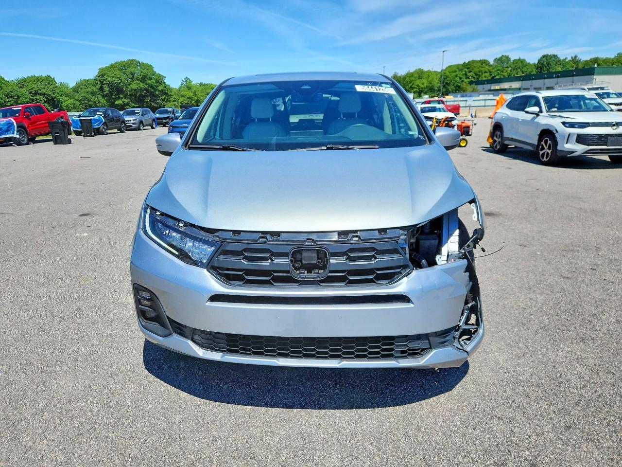 2025 Honda Odyssey Exl Серебряный vin: 5FNRL6H69SB071048