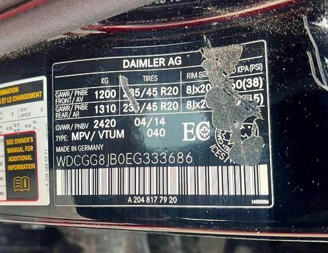 2014 Mercedes-benz Glk 350 4matic Black vin: WDCGG8JB0EG333686