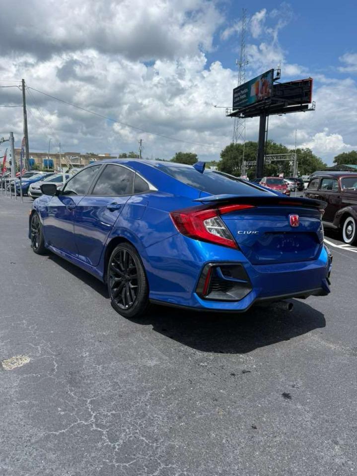 2020 Honda Civic Si Blue vin: 2HGFC1E59LH704811