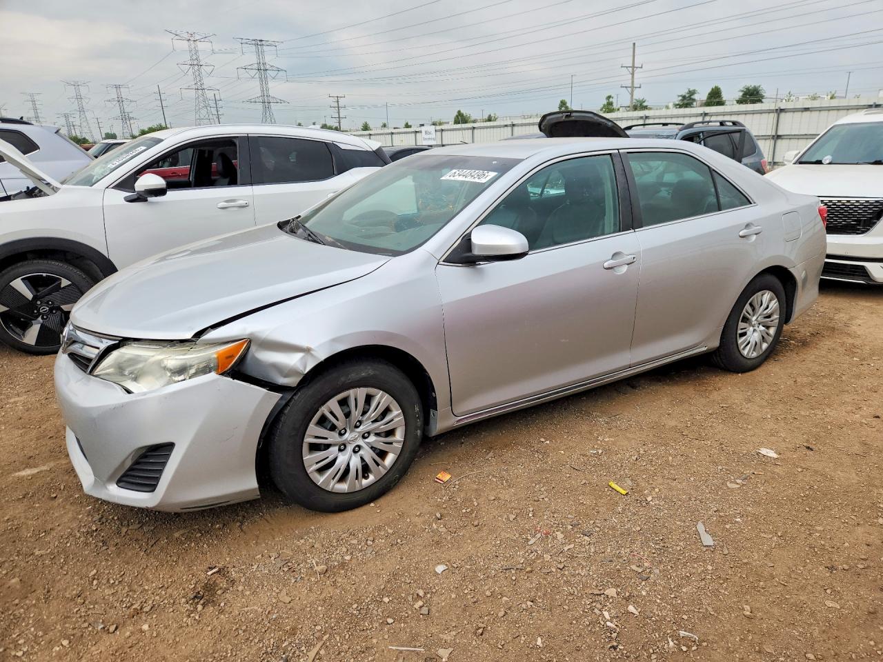 2012 Toyota Camry Le Silver vin: 4T4BF1FK4CR246926