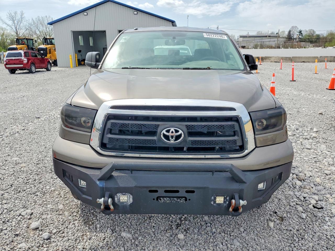 2010 Toyota Tundra Double Cab Sr5 Brown vin: 5TFUM5F10AX013679