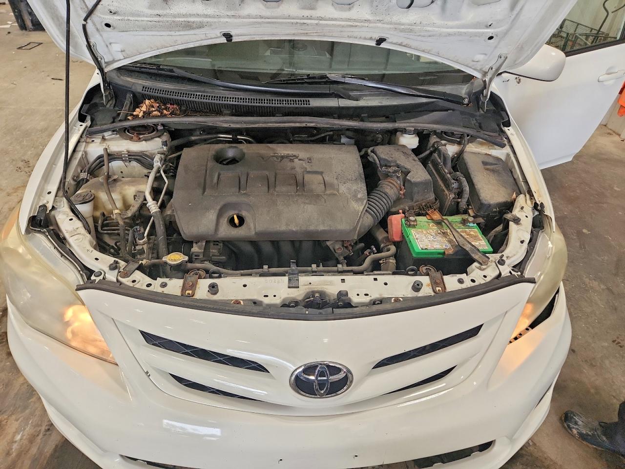 2012 Toyota Corolla Le Белый vin: 5YFBU4EE6CP021342
