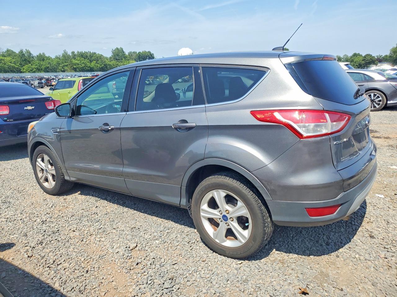 2014 Ford Escape Se Gray vin: 1FMCU0GX0EUC48474
