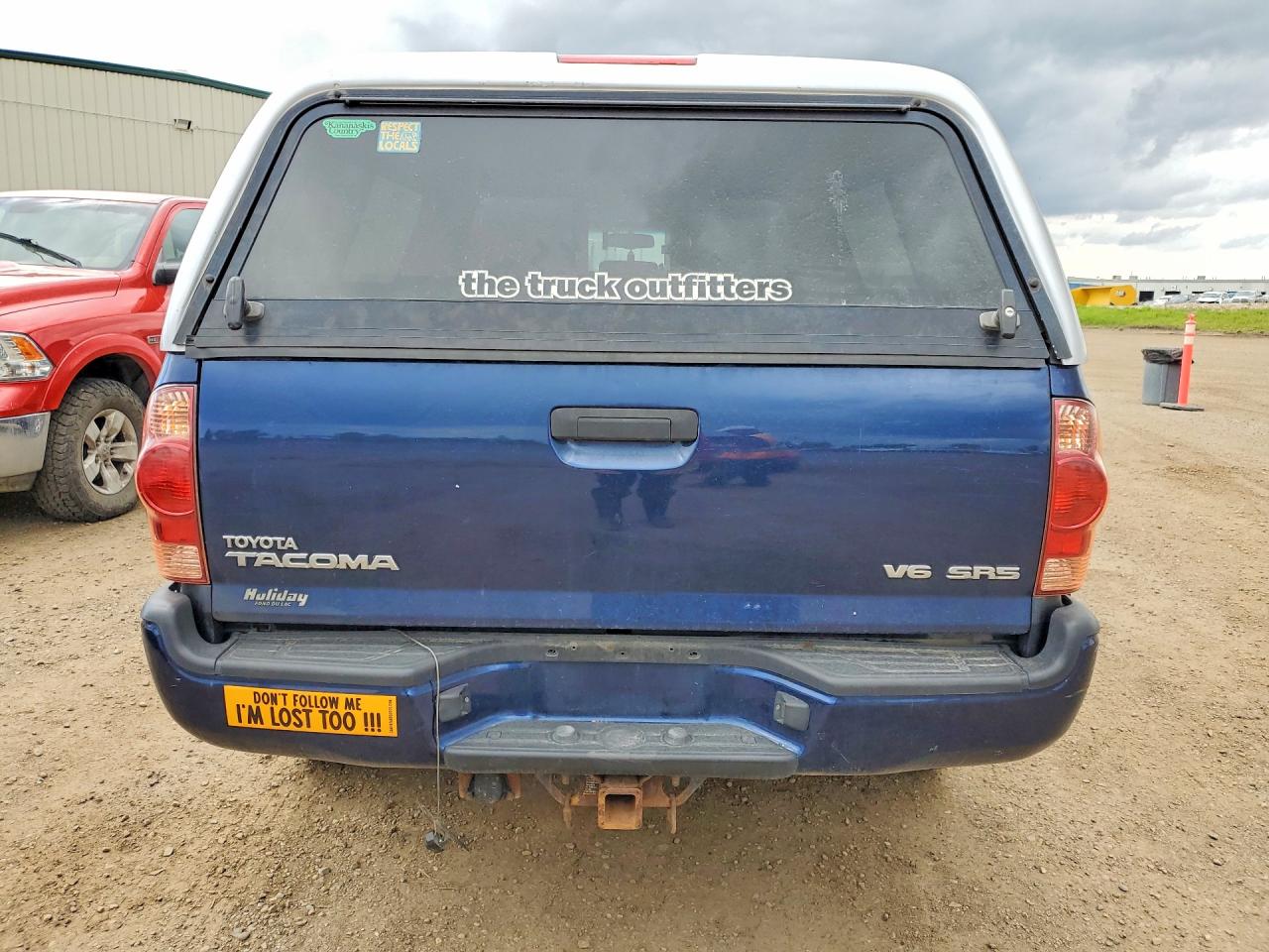 2007 Toyota Tacoma Double Cab Long Bed Blue vin: 5TEMU52N97Z325073