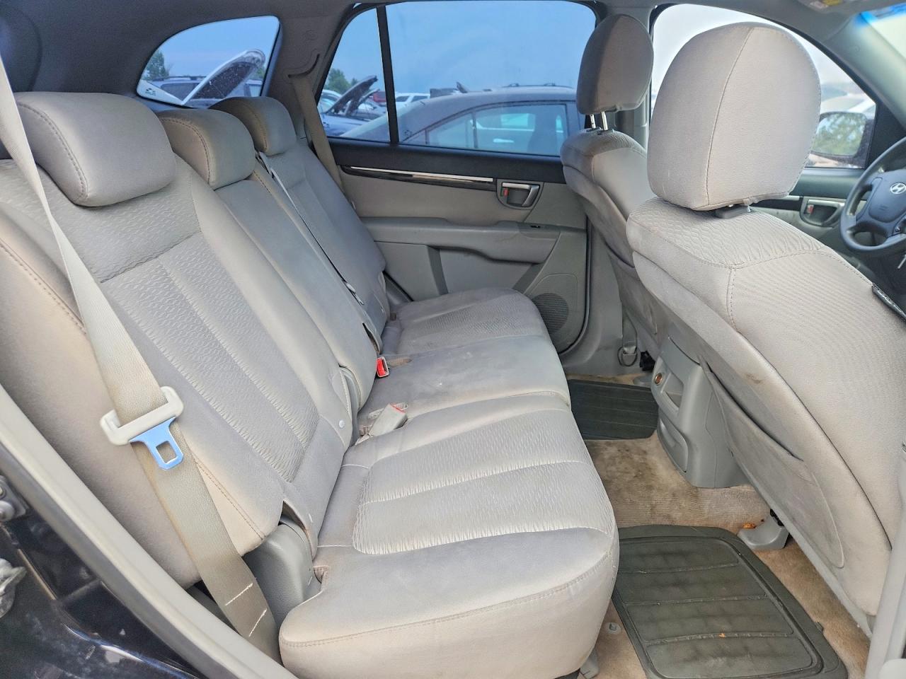 2008 Hyundai Santa Fe Gls Black vin: 5NMSG13D38H157655