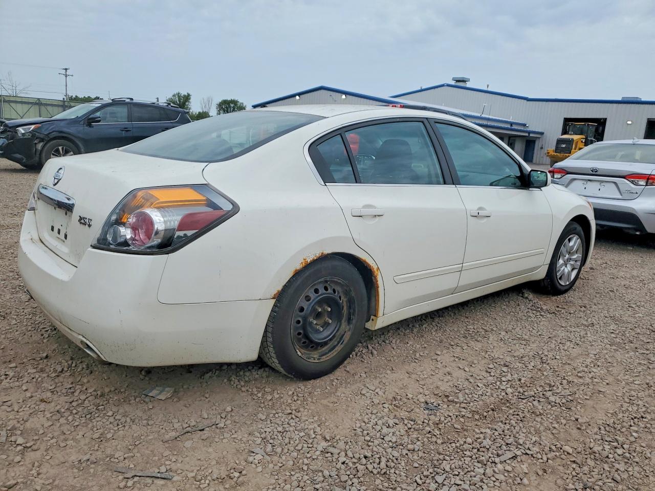 2012 Nissan Altima 2.5 White vin: 1N4AL2AP0CC147656