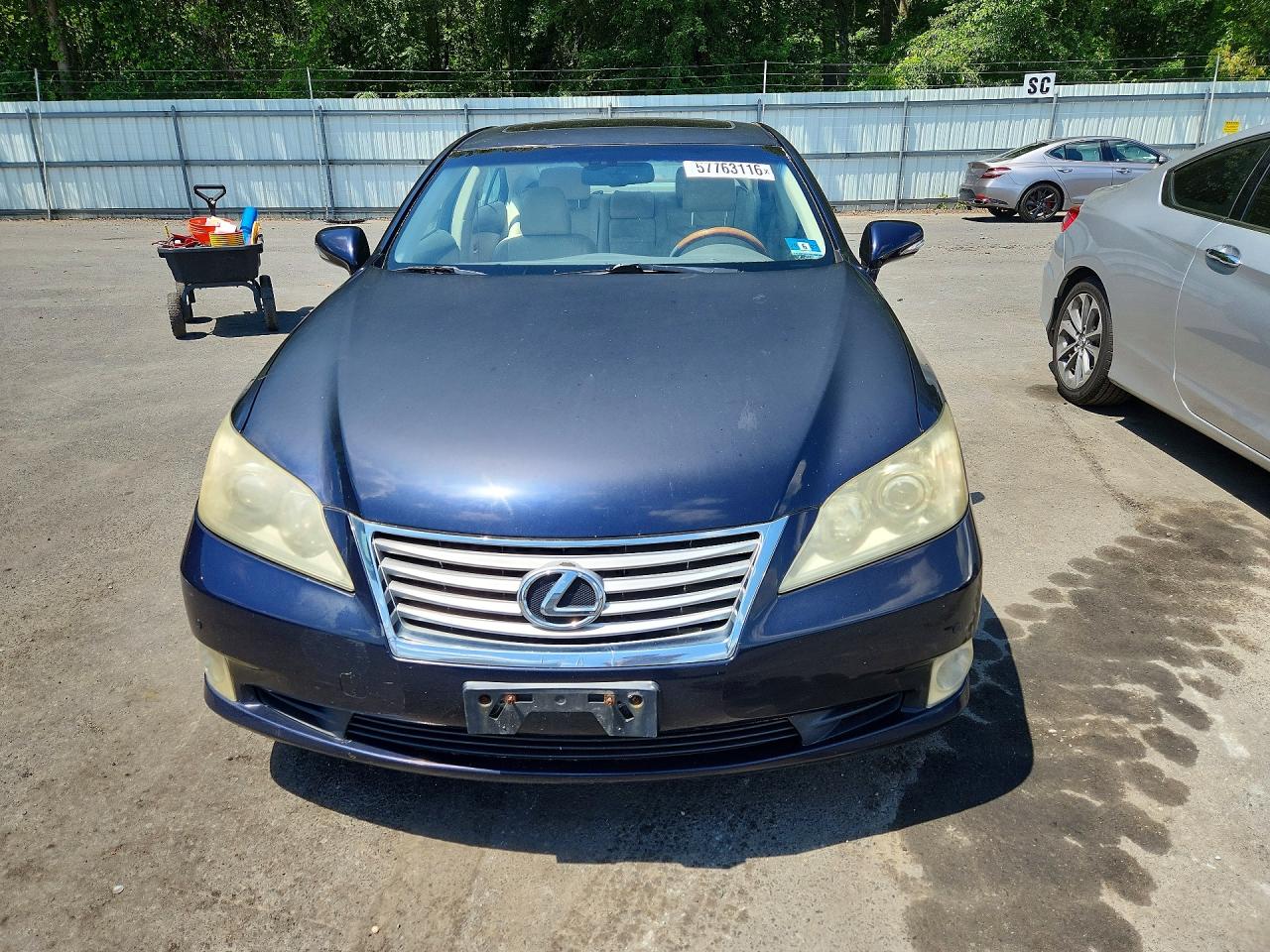 2010 Lexus Es 350 Charcoal vin: JTHBK1EG3A2356669