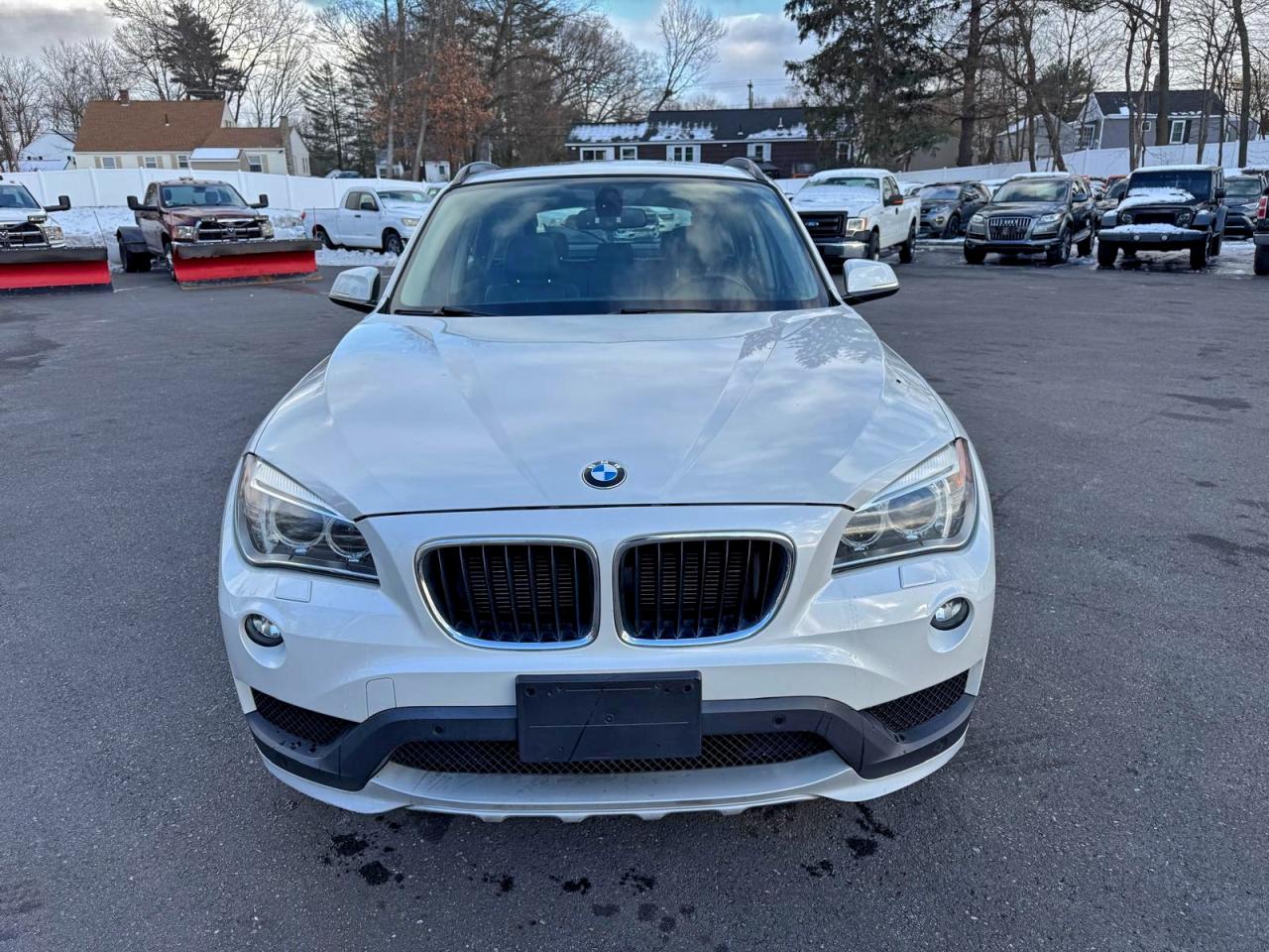 2015 Bmw X1 Xdrive28i White vin: WBAVL1C52FVY35536
