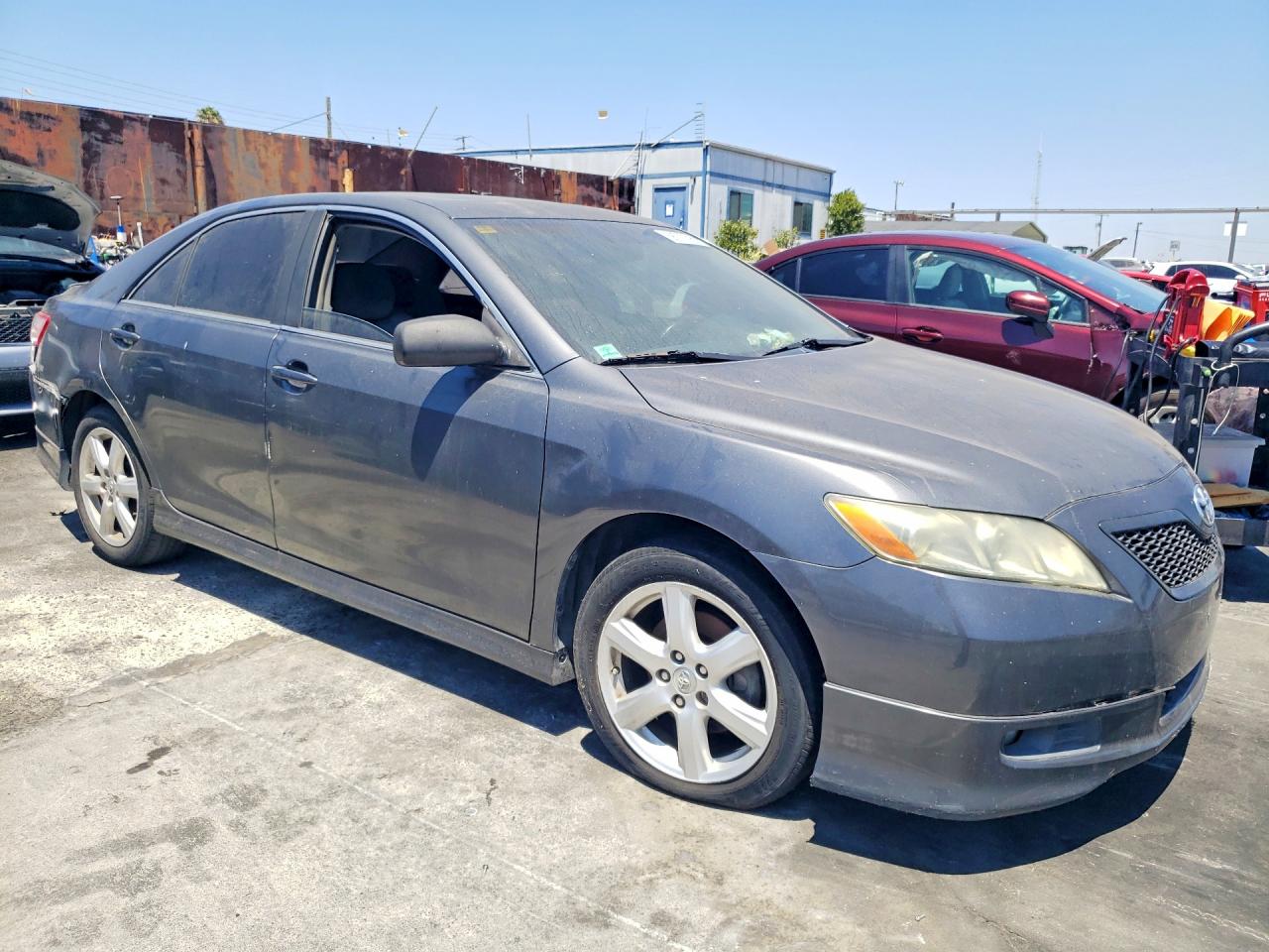 2008 Toyota Camry Se Gray vin: 4T1BE46K28U260393