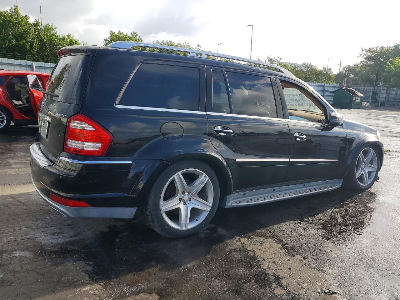 2011 Mercedes-benz Gl 550 4matic Черный vin: 4JGBF8GEXBA739411