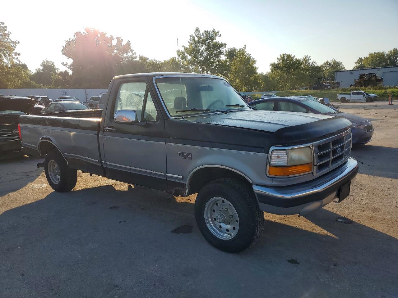 1994 Ford F150 Black vin: 1FTEF14H4RLB02214