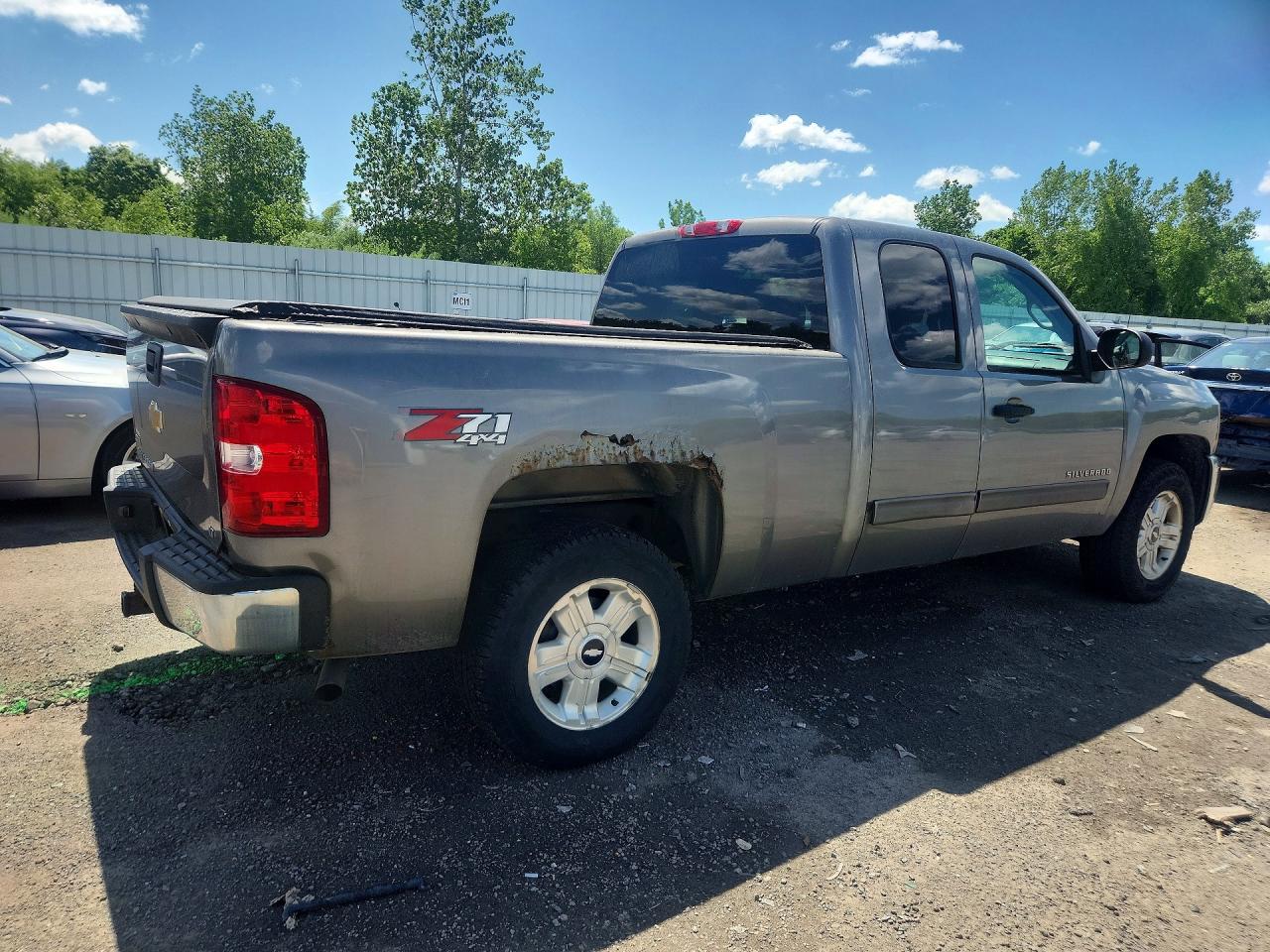 2012 Chevrolet Silverado K1500 Lt Gray vin: 1GCRKSE7XCZ246394