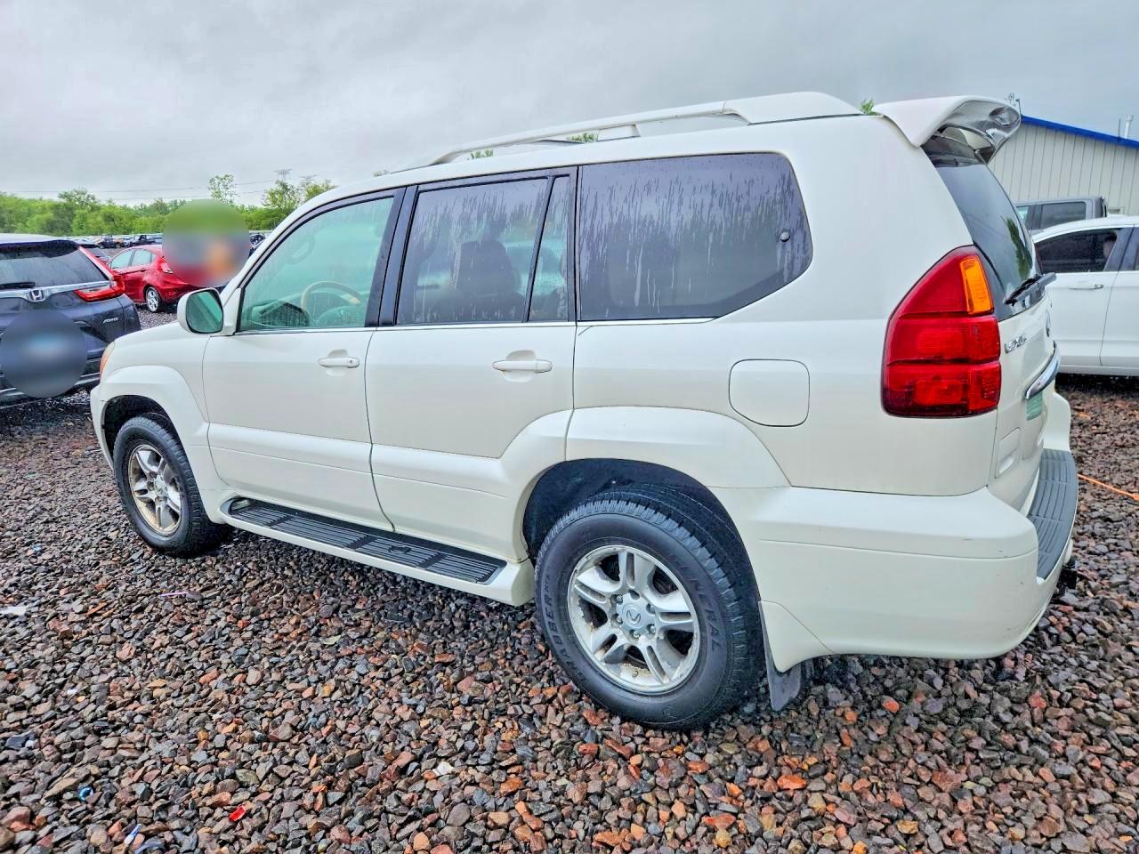 2004 Lexus Gx 470 White vin: JTJBT20X640032396