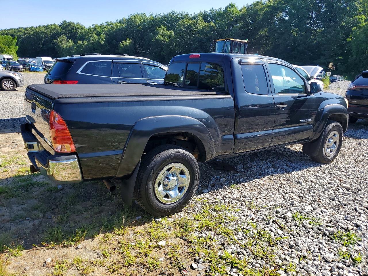 2006 Toyota Tacoma V6 Black vin: 5TEUU42N46Z245155