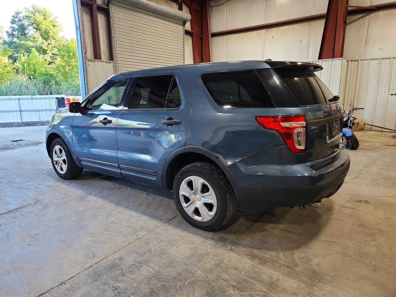 2013 Ford Explorer Police Interceptor Синий vin: 1FM5K8AR4DGC87850